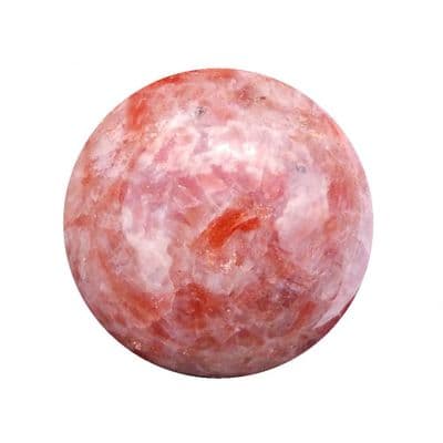 Natural Sunstone Crystal Ball Divination & Meditation 53mm 200g SUN10