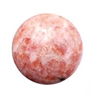 Natural Sunstone Crystal Ball Divination & Meditation 54mm 200g SUN02