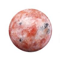 Natural Sunstone Crystal Ball Divination & Meditation 54mm 200g SUN02