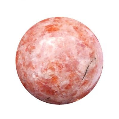 Natural Sunstone Crystal Ball Divination & Meditation 54mm 200g SUN02