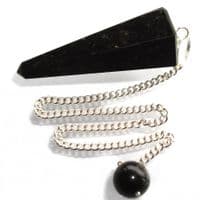 Nuumite Nuummite Dowsing Crystal Pendulum Point