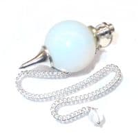 Opalite Ball Divination Dowsing Pendulum