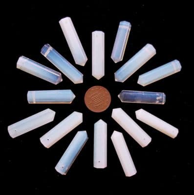 Opalite Side Drilled Hexagonal Wand ST Point