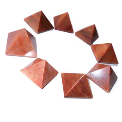 Peach Aventurine Crystal Pyramid