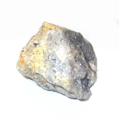 Purple & White Fluorite Mineral Specimen Raw Rough Crystal 200g (1)