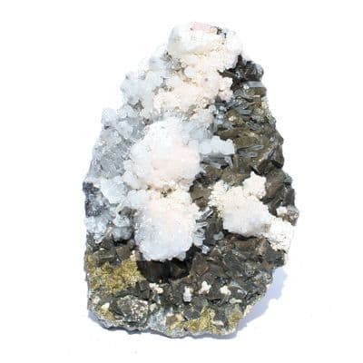 Pyrite Cubes, Dolomite,  Galena Mineral Specimen  Trepca Mine 0.8kg (4)