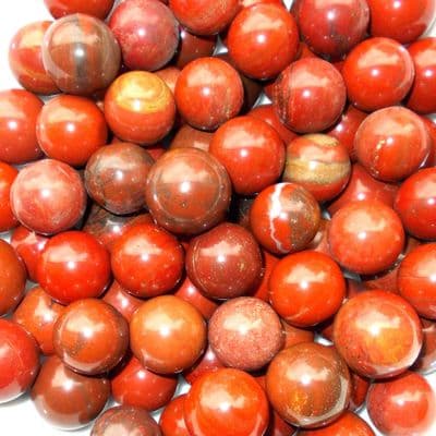 Red Jasper Crystal Ball Marble