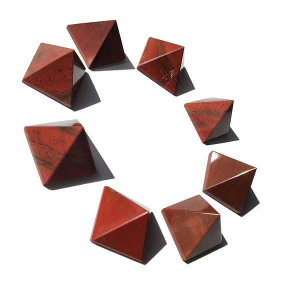 Red Jasper Crystal Pyramid
