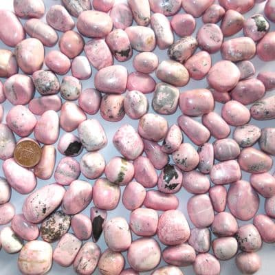 Rhodonite Crystal Tumblestone