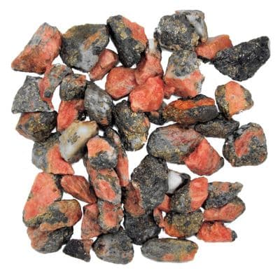 Rhodonite Wagnerite Triplite Mineral Specimen 25g