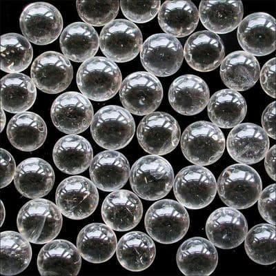 Rock Quartz Crystal Ball Marble