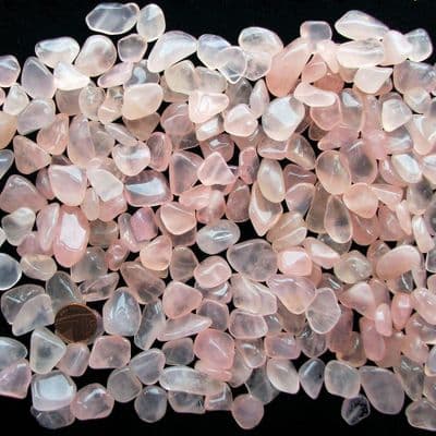 Rose Quartz Tumble Stone Medium Size