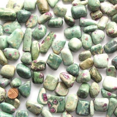 Ruby Fuchsite Tumbled Stone
