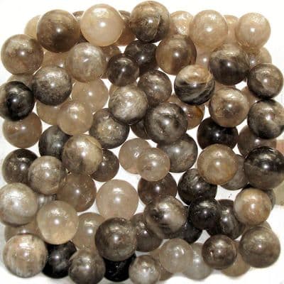 Smoky Quartz Crystal Ball Marble