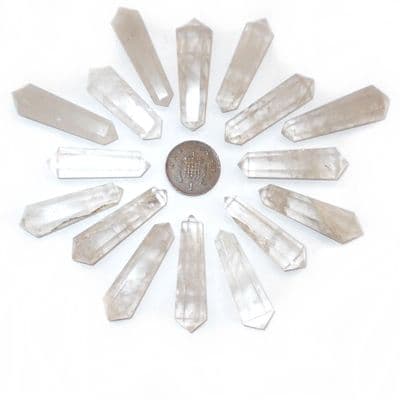 Smoky Quartz DT Vogel Wand