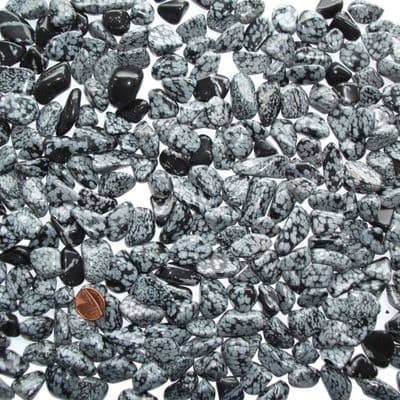 Snowflake Obsidian Tumblestone