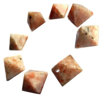Sunstone Crystal Pyramid