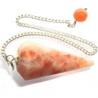 Sunstone Dowsing Pendulum Point