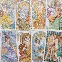 Tarot Art Nouveau Cards