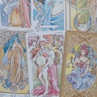 Tarot Art Nouveau Cards