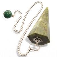 Vesuvianite Idocrase Pendulum Scrying Point