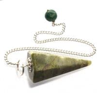 Vesuvianite Idocrase Pendulum Scrying Point