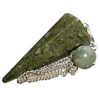 Vesuvianite Idocrase Pendulum Scrying Point