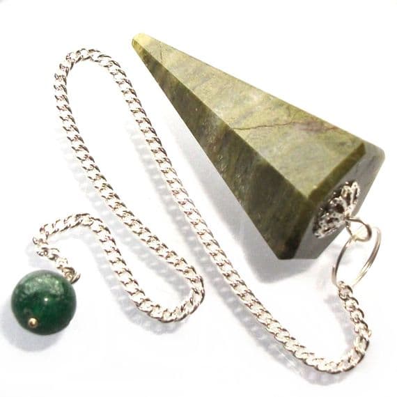 Vesuvianite Idocrase Pendulum Scrying Point