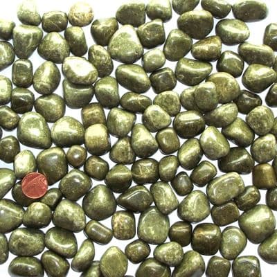 Vesuvianite Idocrase Tumblestone