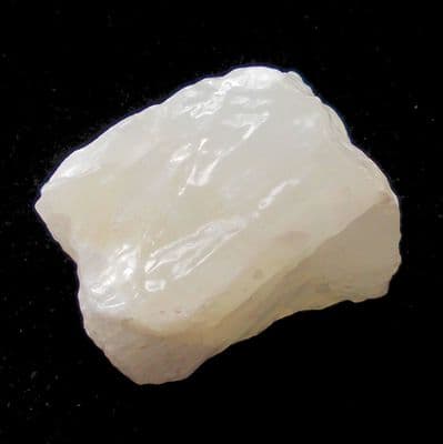 White Calcite Chunk Mineral Specimen Energy Balancing Healing Crystal 130g (1)