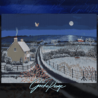 A Chilly Night by the Sea by Jo Grundy Modern Cross Stitch Art Kit