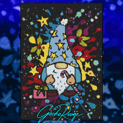 A Gonk for Winter by Sophie Kilpatrick Modern Cross Stitch Art Kit