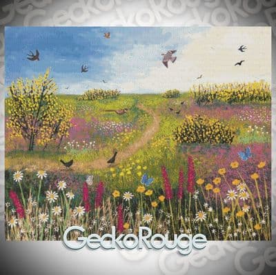 Across The Common by Jo Grundy  Modern Cross Stitch Art Kit