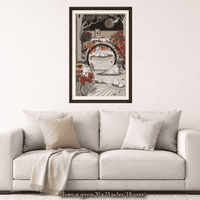 Aki - Autumn by Anita Inverarity Modern Cross Stitch Art Kit