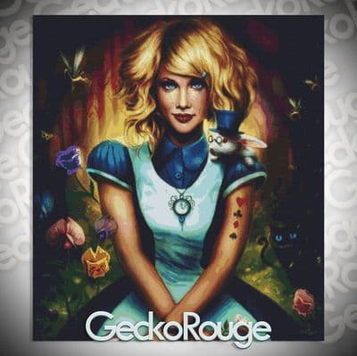 Alice by Jonas Joedicke Modern Cross Stitch Art Kit