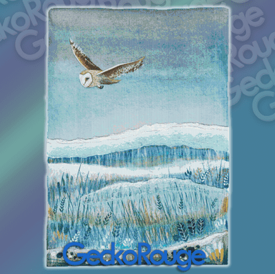 An Evening Flight by Kate Brazier Modern Cross Stitch Art Kit