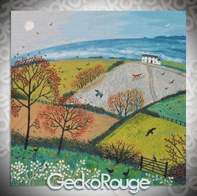 Autumn  Breeze  by Jo Grundy  Modern Cross Stitch Art Kit