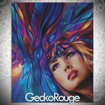 Book Cover by Leon Alegria Counted Cross Stitch Kit (LABOOK)