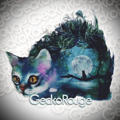 Cat by Zazac Namoo / Eruda Art Modern Cross Stitch Art Kit