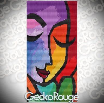 Chance by Thomas Fedro Modern Cross Stitch Art Kit