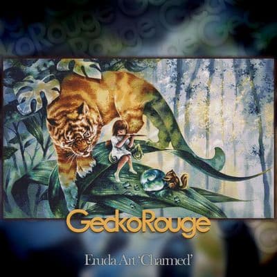 Charmed by Zazac Namoo / Eruda Art Modern Cross Stitch Art Kit