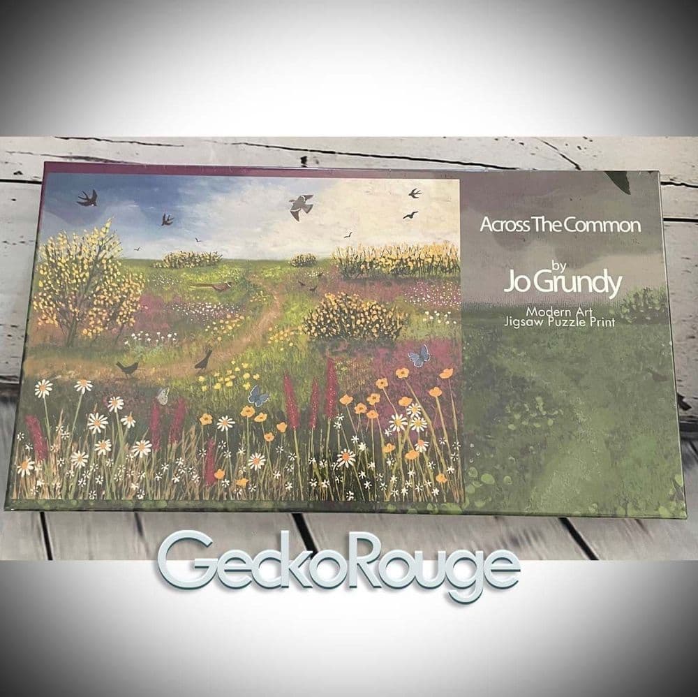 CLEARANCE GEX Art Jigsaw Puzzle Print Across the Common by Jo Grundy