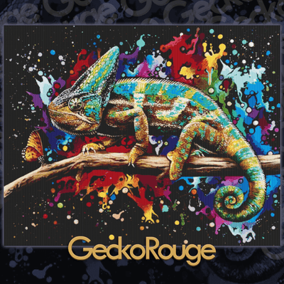 Culture Club ( Chameleon ) by Sophie Kilpatrick Modern Cross Stitch Art Kit