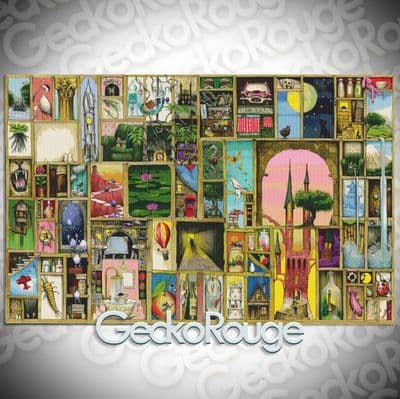 Doors Open (Large) by Colin Thompson Modern Cross Stitch Art Kit