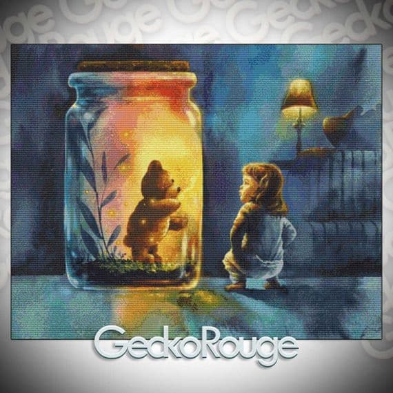Dream by  Zazac Namoo / Eruda Art Cross Stitch Kit - Budgies Pick