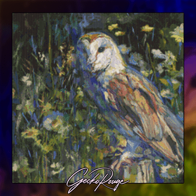 Evening Haunt by Sue Gardner Modern Cross Stitch Art Kit