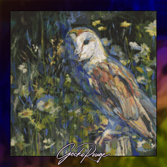 Evening Haunt by Sue Gardner Modern Cross Stitch Art Kit