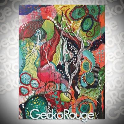 Exposed by Pamela Varacek Modern Cross Stitch Art Kit