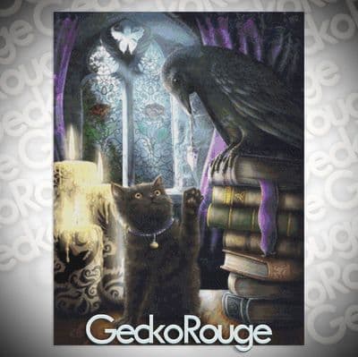 Familiarity by SheBlackDragon Modern Cross Stitch Art Kit