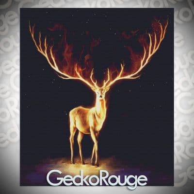 Fire Walker by Jonas Joedicke Modern Cross Stitch Art Kit